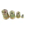 Tuerca remachable de acero inoxidable 304, cabeza plana, nervadura vertical, tuerca remachable de rosca larga M4M5M6M8