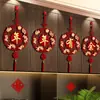 Decoraciones de Año Nuevo, Año del Dragón, Colgantes del Festival de Primavera, Carácter de Fortuna 2025, Pegatinas para Pared de Fondo de TV de Sala de Estar, Decoración de Ambiente