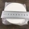 Papel de Hornear, Papel Base para Cocer al Vapor Panecillos, Papeles Redondos Antiadherentes para Panecillos al Vapor, Papel para Vaporizador de Grado Alimenticio, Papel para Pastelería y Pan