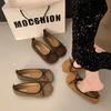 Zapatos Planos Bajos Retro de Nicho Estilo Coreano para Mujer, Nuevo Modelo Primavera 2026, Zapatos Mary Jane Elegantes con Lazo y Suela Suave