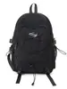 Mochila Versátil Color Block para Viagens ao Ar Livre, Mochila Fofa para Alunos do Ensino Fundamental e Médio, Bolsa Escolar Doce Estilo Japonês