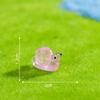 Artesanías de Resina de Caracol Pequeño Transfronterizas de Amazon Micro Paisajismo Luminoso DIY Hecho a Mano Adornos Pequeños de Escritorio