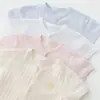 Mono de recién nacido Verano Delgado Envoltorio para bebé Ropa para hacer pipí Cárdigan de manga corta para bebé Ropa de escalada de triángulo Pijamas