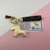 Shuibeizijin 999 Llénalo de Dinero Inmediatamente Llavero Dorado Colgante para Bolso de Teléfono Móvil Colgante del Año del Caballo Regalo Tienda de Oro Regalo