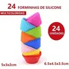 Molde de Silicona para Muffin Cup Cake Redondo Cuadrado Huevo Tarta Silicona Tobuting Cup Molde para Pastel al Vapor para Bebé Venta al por Mayor