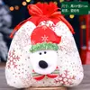 Bolsa de Regalo Navideña Bolsa de Regalo Bolsa de Dulces Bolsa de Regalo de Papá Noel Suministros Navideños Accesorios Caja de Regalo de Terciopelo Dorado