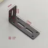 Soporte Angular de Hierro Engrosado Ángulo de Soporte para Gabinete Ángulo de Hierro Fijador de 90 Grados Conector Triangular para Estante Refuerzo