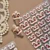 Danza del León Estilo Chino Pegatinas para Uñas de León de Bendición León Danzante de la Fortuna 3D en Relieve Danza del León Linda Pegatinas para Uñas de León