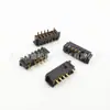 Soporte de batería para dispositivo médico espaciado 2.5 Conector de portátil base hembra B02F-A-5P-S2 cobre fosforado anticongelante