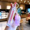 Llavero de Oso Pintado al Óleo Colgante de Campana para Aliviar el Estrés Regalo Venta Directa de Fábrica Mismo Estilo que Xiaohongshu Regalo Lindo y Divertido