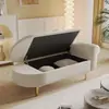 Chaise longa com armazenamento atualizada para espaços pequenos, poltrona reclinável estilo europeu para quarto, área de descanso de mini loja de roupas, chaise de um lugar