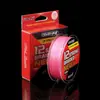 Línea de Pesca 12 Pe, Línea Fuerte para Red de Pesca, Lanzamiento a Larga Distancia, Línea de Pesca Potente, Hilo de Pe para Señuelos Colorido, Súper Suave, Rosa Fuerte para Hilo Principal Anti-Enredos