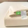 Uso Cuatro Estaciones, Dormitorio Estudiantil, Estilo Muji, Sencillo, Algodón Puro, Teñido en Hilo, Grado Materno e Infantil, Juego de Sábanas de Algodón Lavado de Tres Piezas