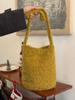 Bolsa Saco Huangguoshu Macia e Cerosinha Outono/Inverno para Mulheres 2025 Nova Bolsa de Pelúcia para o Dia a Dia Moda Bolsa de Ombro Transversal de Lã