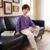 Camiseta de Manga Larga para Niños 2026 Otoño Nuevo Estilo Camisa Básica Lisa para Niños Mayores Transpirable Top de Cuello Redondo Venta al por Mayor