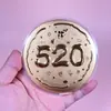 Pastel de Oro Puro 999 50Mg Princesa Por Favor Hazte Rica Mamá Te Amo Pastel de Oro Regalo del Día de la Mujer Artesanías de Oro