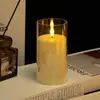 Vela Digital LED Velas de Concierto Adornos de Luz de Vela Luz de Ambiente para Script Killing Luz Nocturna de Navidad Luz de Vela con Control Remoto