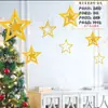 Decoração de cena de casamento atmosfera da loja layout lustre de teto atividade de shopping center pingente de estrela de cinco pontas criativo