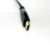 Adaptador USB para HDMI macho para macho padrão HDMI versão HD 1.4 plugue cabo de carregamento para carro