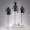 Adereços de modelo infantil, manequins de vitrine de loja de roupas, manequins de corpo inteiro masculino e feminino para crianças maiores e adolescentes, suportes de exibição de roupas infantis