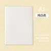 Caderno Peblado A5, Caderno Simples de Couro Macio para Estudantes Universitários Fazerem Provas de Ingresso na Pós-Graduação, Bloco de Notas para Trechos de Estudo, Caderno de Aparência Sofisticada