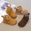 2026 Invierno Nuevo Estilo Niñas Moda Infantil Zapatos de Algodón Niños Medianos y Grandes Estudiantes Botas de Nieve Engrosadas Zapatos Retro Birkenstock Venta al por Mayor