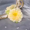 Flor de Peônia Hanfu Acessório de Cabelo Grampo Flor de Seda Antiga Joias Frescas Acessórios Florais para Cabelo Acessório de Cabeça Presilha