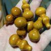 Calabaza de madera directa de fábrica diy accesorios de joyería hechos a mano accesorios para llavero colgante de calabaza de madera artesanías