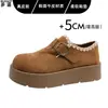 Zapatos Birkenstock de Cuero Genuino con Suela Gruesa Totalmente Cubiertos para Mujer 2026 Nuevas Llegadas de Principios de Otoño Zapatos para Mujer Mocasines Casuales Versátiles