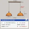 Luminária de teto para sala de estar em estilo vintage, luz principal retrô para o hall, design retangular em onda, simples e de alta qualidade, luminária Zhongshan protetora para os olhos