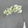 Nueva decoración del hogar de orquídea mariposa 3D9, adornos para sala de estar, decoraciones de flores artificiales, adecuado para bodas, hoteles y escenarios