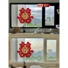 'Xi' Caractere Adesivo de Porta Suprimentos de Casamento Conjunto Completo Decoração do Quarto da Noiva Arranjo de Casamento Celebração de Casamento no Quarto Adesivo Grande de Caractere 'Xi' para Porta Principal