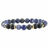 Fabricantes comercio exterior nuevos productos listados accesorios de joyería pulsera personalizada de piedra de 8 mm Ojo de Tigre turquesa Amazon pulsera