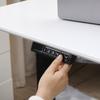 Escritorio Simple de Madera Maciza Viga Ajustable Escritorio de Computadora para el Hogar Banco de Trabajo Aprendizaje Escritura Mesa con Elevación Eléctrica