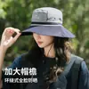 Sombrero de Pescador Japonés para Mujer Verano Senderismo al Aire Libre Sombrero de Montañismo Sombrero de Protección Solar Camping Pesca Sombrero de Sol Sombrero de Sombra para Mujer