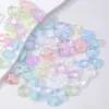 Acrílico Transparente Contas Mistas Retro Barroco Colorido Contas Artesanais Fio para Colar DIY Corrente de Celular Mesmo Estilo da Ins
