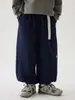 Moda Otoño 2026 para Niños, Pantalones Deportivos Holgados con Bordado de Letras para Niños, Pantalones Deportivos Casuales para Niños Mayores