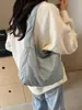 Bolsa de Lona Transfronteriza para Mujer, Nuevo Estilo Verano 2026, Bolso de Hombro Simple de Gran Capacidad, Bolso de Hombro de Diseño Nicho