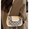 Bolso de Axila para Mujer Primavera/Verano 2026 Nueva Moda Diseño de Nicho Bolso de Hombro Único Cruzado Tacto de Alta Gama Bolso Cuadrado Pequeño para Mujer