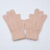Luvas de Dedo Inteiro para Outono e Inverno, Cor Lisa Simples e Fashion, Luvas de Pelúcia Tricotadas, Luvas de Veludo Quentes e à Prova de Frio Venda por Atacado