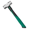 Juego de 4 Martillos de Piedra Bosque Verde, Martillo Octagonal, Martillo de Mano, Martillo de Pared, Herramienta de Alta Dureza, Martillo de Hierro, Mazo para Obra, Diseño Integrado