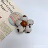 Tela de Puntos Coreana Flor de Cinco Pétalos Sombrero Infantil Accesorios para el Cabello Pasador Cuerda para el Cabello Accesorios Accesorios Accesorios para Bolsa de Regalo