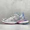 Putian Pura Original Paris Décima Geração 3XL Estilo Metal Tênis Pai Malha Homem-Aranha Retrô Aumento de Altura Tênis Unissex