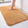 Precio Especial Remate Grueso Corto y Largo Felpa Alfombrilla Absorbente de Agua para Baño Sencilla Alfombrilla para Puerta de Baño Absorbente Secado Rápido
