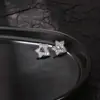 Hebilla para Auriculares de Estrella de Cinco Puntas con Forma Especial, Forma de Gota, Circón, Hebilla para Oreja de Auriculares Bluetooth Inalámbricos, Hebilla de Diamante Desmontable, Joyería Decorativa