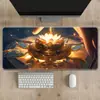 Mouse Pad Estilo Bonito Grande Espessado Borda de Precisão Travada no Lugar Mouse Pad de Pulso Tapete de Computador Popular Transfronteiriço para Escritório