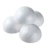 Hemisferio de Espuma Blanca Sólida del Fabricante Arreglo Floral Hecho a Mano para Niños Sentido Decoración de Boda Bola de Espuma Semicircular