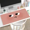 Mouse pad extra grande, tapete para mesa de computador, tapete de mesa de escritório com expressão engraçada para teclado, tapete para mesa de casa, mouse pad