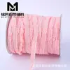 Acessórios de Renda Coloridos Prontos, Acessórios de Roupa Coloridos Franzidos, Renda Elástica Plissada Colorida Feita à Mão para DIY