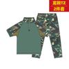 Ropa de Camuflaje para Niños Cima Longju Traje de Manga Corta para Hombre Verano Jardín de Niños Entrenamiento Militar Campamento de Verano Ropa de Rana Venta al por Mayor